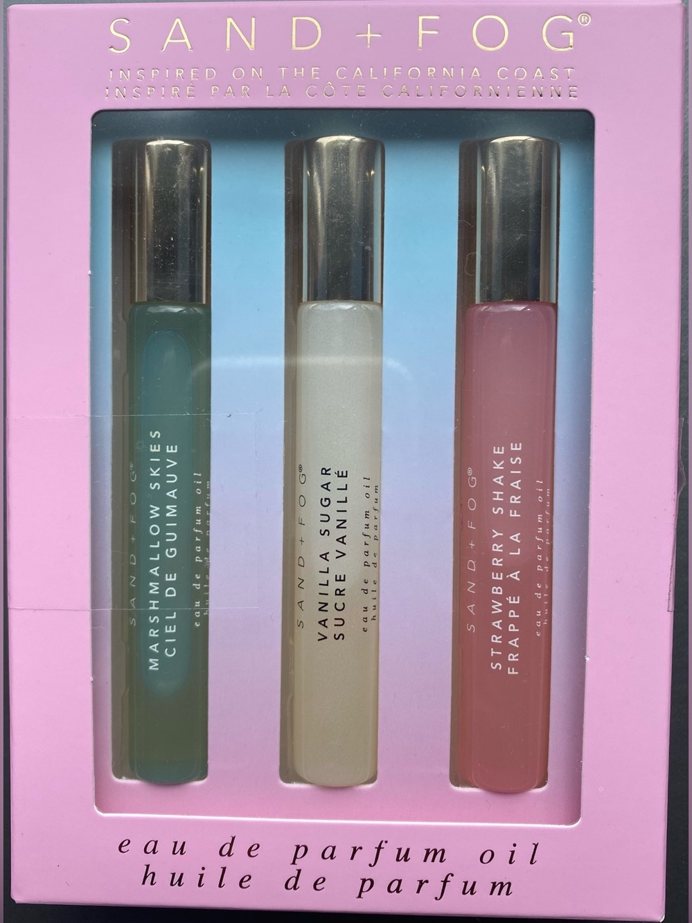 SAND + FOG Eau de Parfum Oil Roller Discovery Set (3 x 10mL)